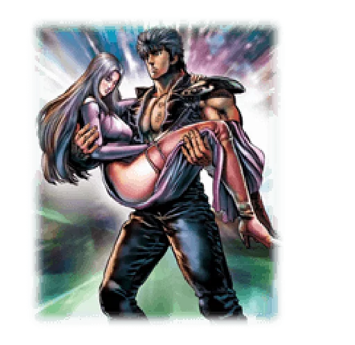 😐 Стикер «Fist of the North Star Chapter 2» для Telegram