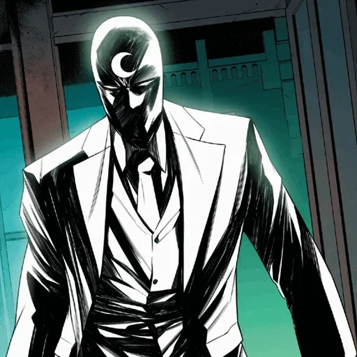 🌗 Стикер «Moon Knight» для Telegram