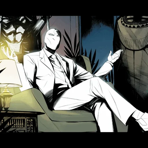 🌘 Стикер «Moon Knight» для Telegram