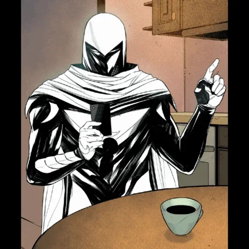 🌘 Стикер «Moon Knight» для Telegram