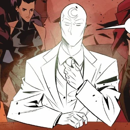 🌖 Стикер «Moon Knight» для Telegram