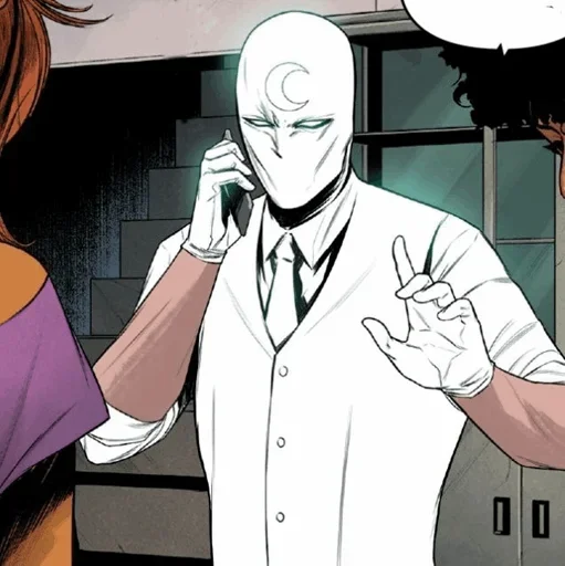 🌗 Стикер «Moon Knight» для Telegram