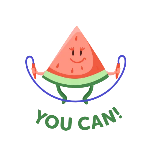 🤔 Стикер «Fit Sweetness» для Telegram