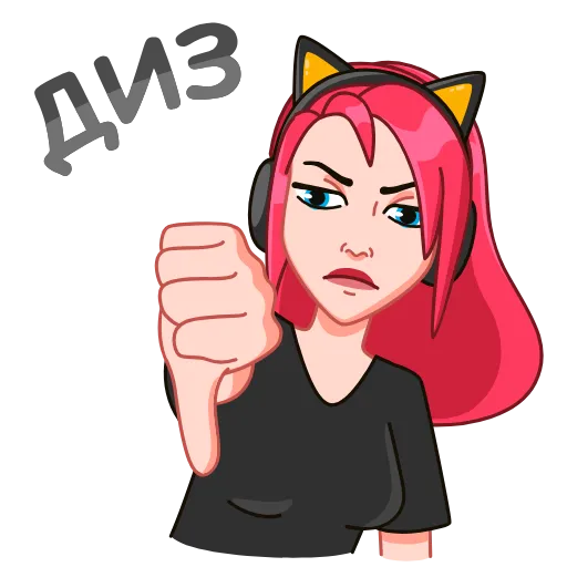 👎 Стикер «FIVE. Лети в топ!» для Telegram