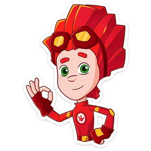 👌 Стикер «Фиксики» для Telegram