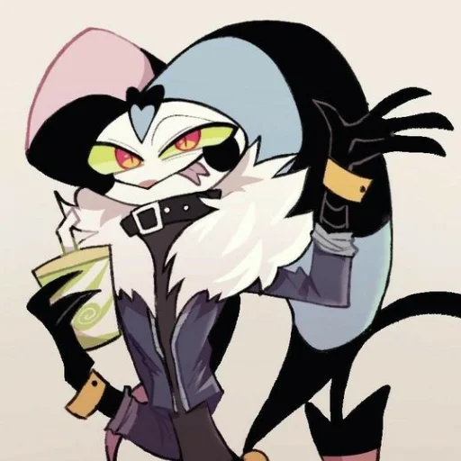 👋 Стикер «Helluva Boss Fizza Rolli» для Telegram