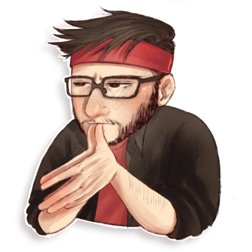 🤔 Стикер «Flackjk chort» для Telegram