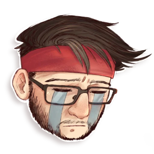😢 Стикер «Flackjk chort» для Telegram