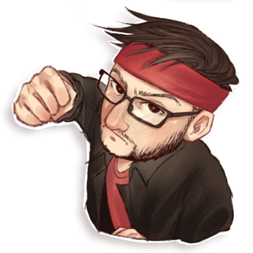 👊 Стикер «Flackjk chort» для Telegram