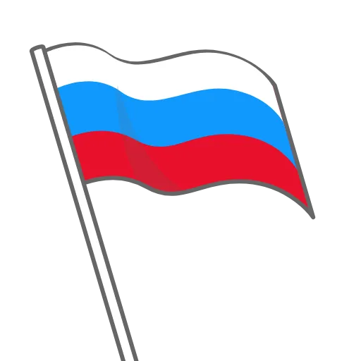 🇷🇺 Стикер «Флаги» для Telegram