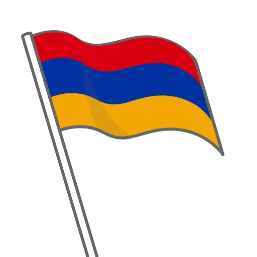 🇦🇲 Стикер «Флаги» для Telegram