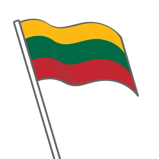 🇱🇹 Стикер «Флаги» для Telegram