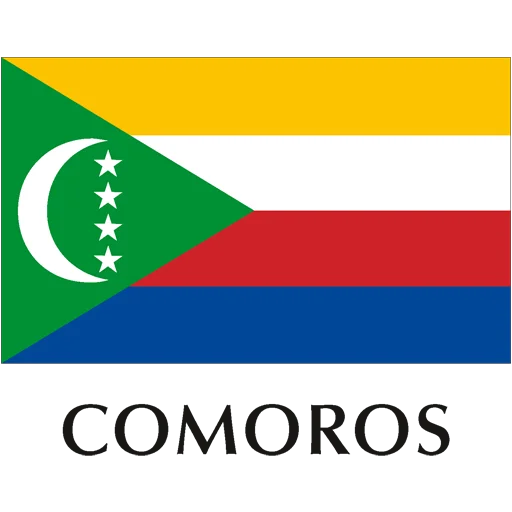 🇰🇲 Стикер «Flags» для Telegram