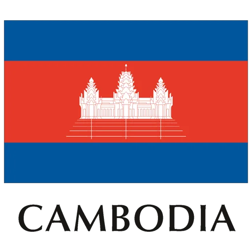 🇰🇭 Стикер «Flags» для Telegram