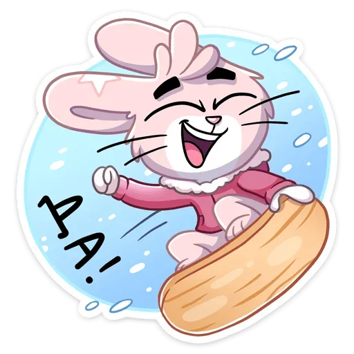 🥳 Стикер «Флэйк» для Telegram