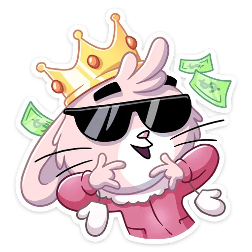 😎 Стикер «Флэйк» для Telegram