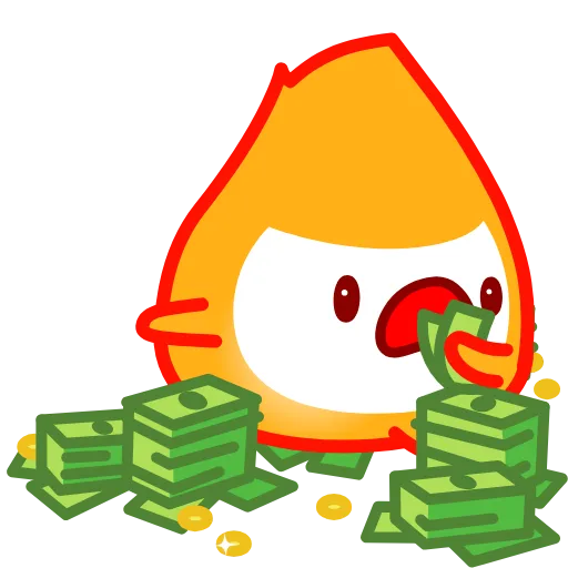 💸 Стикер «Little Flame» для Telegram