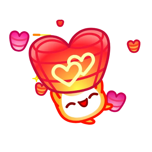 ❤️ Стикер «Little Flame» для Telegram