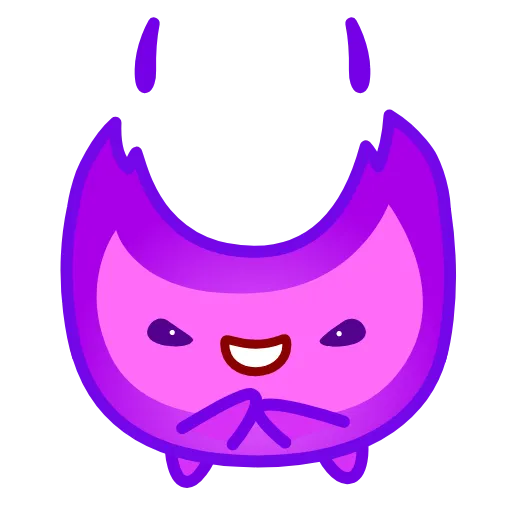 😈 Стикер «Little Flame» для Telegram