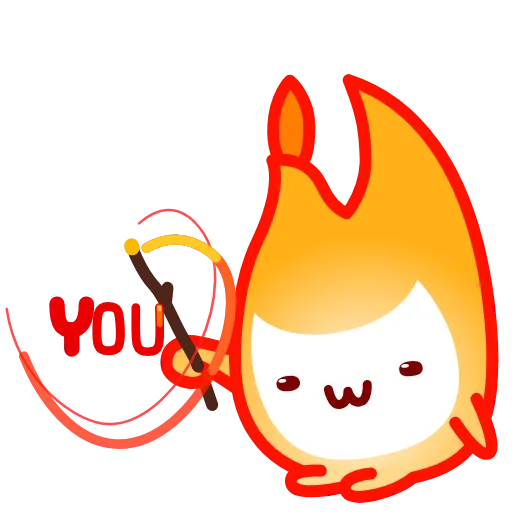 🥰 Стикер «Little Flame» для Telegram
