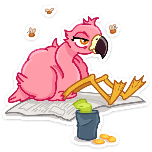 🤑 Стикер «Фламина» для Telegram