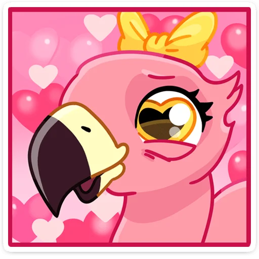 😍 Стикер «Фламина» для Telegram