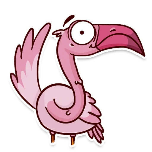 Стикерпак Flamingo для Telegram — скачать