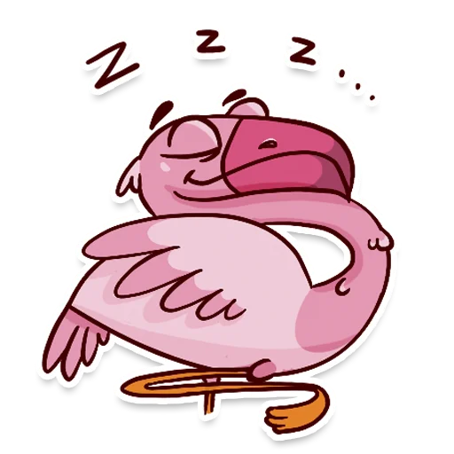 🦩 Стикер «Flamingo» для Telegram