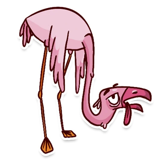 😔 Стикер «Flamingo» для Telegram