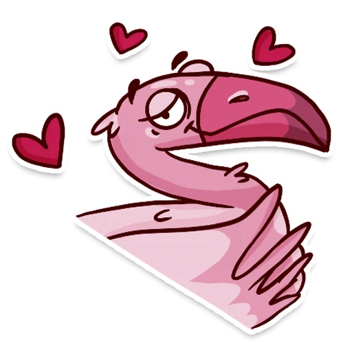 🥰 Стикер «Flamingo» для Telegram
