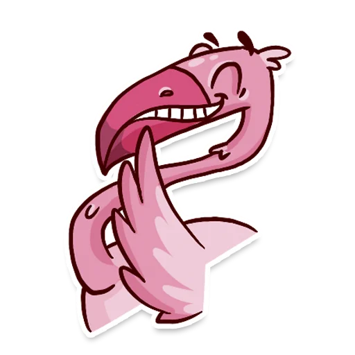 😏 Стикер «Flamingo» для Telegram