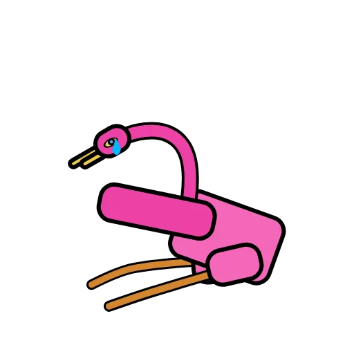 😚 Стикер «Flamingo» для Telegram