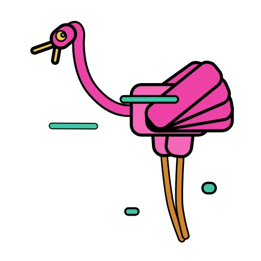 Стикерпак Flamingo для Telegram