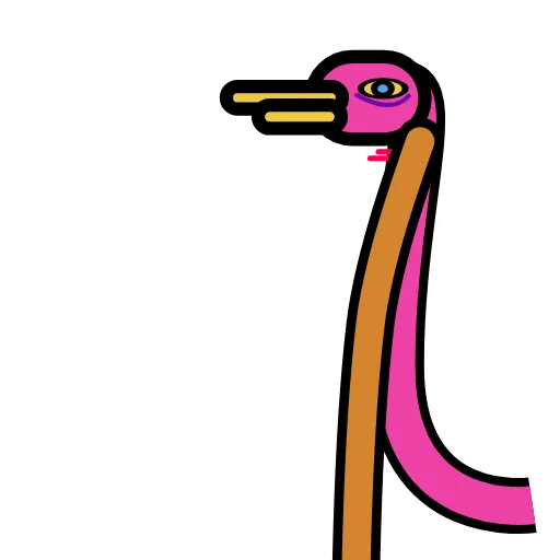 🤪 Стикер «Flamingo» для Telegram