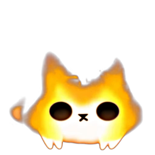👋 Стикер «Flamy Cat» для Telegram