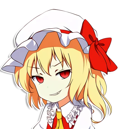 Стикерпак the most kawaii stickers in the world (Flandre) для Telegram