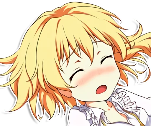 😧 Стикер «the most kawaii stickers in the world (Flandre)» для Telegram