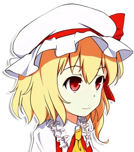 😯 Стикер «the most kawaii stickers in the world (Flandre)» для Telegram