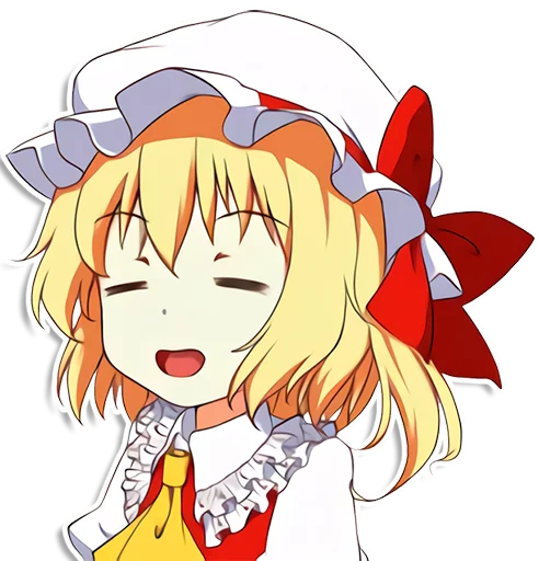 😄 Стикер «the most kawaii stickers in the world (Flandre)» для Telegram