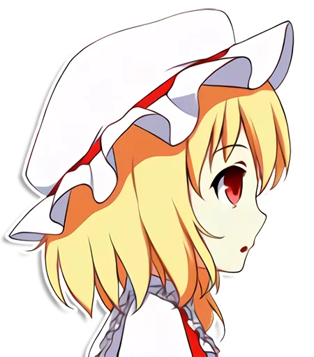 😺 Стикер «the most kawaii stickers in the world (Flandre)» для Telegram