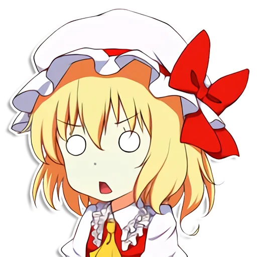 😱 Стикер «the most kawaii stickers in the world (Flandre)» для Telegram