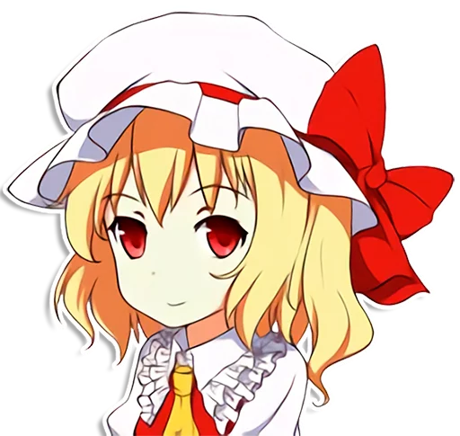😀 Стикер «the most kawaii stickers in the world (Flandre)» для Telegram