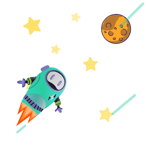 🌜 Стикер «Flashloans.com» для Telegram