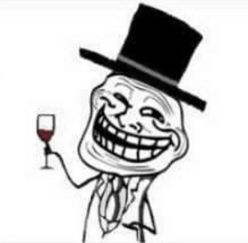 🍷 Стикер «fuckin&; shittest» для Telegram