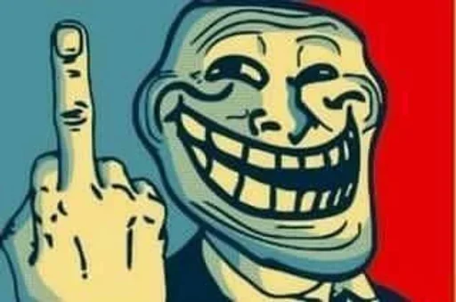 🖕 Стикер «fuckin&; shittest» для Telegram
