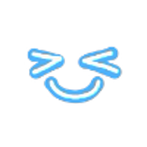 😆 Эмодзи «Flashing Neon» для Telegram