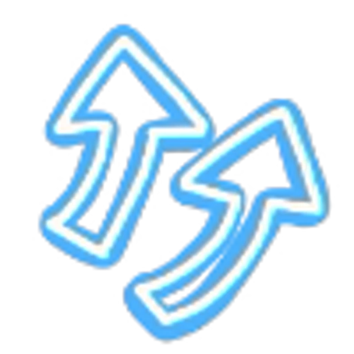 ⤴️ Эмодзи «Flashing Neon» для Telegram