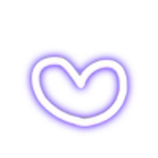 ❤️ Эмодзи «Flashing Neon» для Telegram