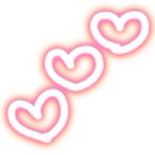 💕 Эмодзи «Flashing Neon» для Telegram