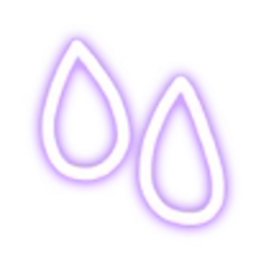 💧 Эмодзи «Flashing Neon» для Telegram